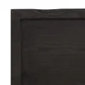 Dessus de table bois massif traité bordure assortie
