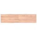 Dessus de table bois massif traité bordure assortie