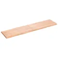 Dessus de table bois massif traité bordure assortie