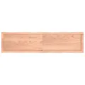 Dessus de table bois massif traité bordure assortie