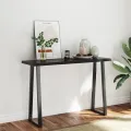 Dessus de table bois massif traité bordure assortie