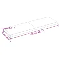 Dessus de table bois massif traité bordure assortie
