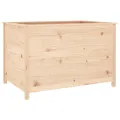 Lit surélevé de jardin 119,5x82,5x78 cm bois de pin massif