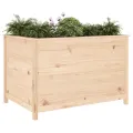 Lit surélevé de jardin 119,5x82,5x78 cm bois de pin massif