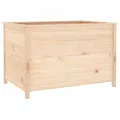 Lit surélevé de jardin 119,5x82,5x78 cm bois de pin massif