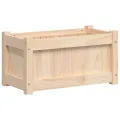 Jardinière d'extérieur 60x31x31 cm bois de pin massif