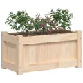 Jardinière d'extérieur 60x31x31 cm bois de pin massif