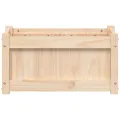 Jardinière d'extérieur 60x31x31 cm bois de pin massif
