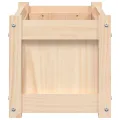 Jardinière d'extérieur 60x31x31 cm bois de pin massif