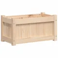 Jardinière d'extérieur 60x31x31 cm bois de pin massif