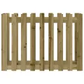 Lit surélevé de jardin design de clôture bois de pin imprégné