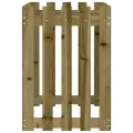 Lit surélevé de jardin design de clôture bois de pin imprégné