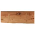 Étagère murale rectangulaire massif acacia bordure assortie