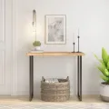 Dessus de table 90x40x2,5 cm rectangulaire bois massif acacia