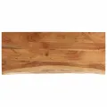 Dessus de table 90x40x2,5 cm rectangulaire bois massif acacia