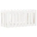 Lit surélevé de jardin design de clôture 100x50x50cm pin massif
