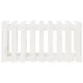 Lit surélevé de jardin design de clôture 100x50x50cm pin massif