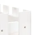 Lit surélevé de jardin design de clôture 100x50x50cm pin massif
