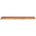 Étagère murale rectangulaire massif acacia bordure assortie