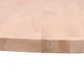 Dessus de table Ø40x4 cm rond bois massif de hêtre
