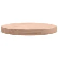 Dessus de table Ø40x4 cm rond bois massif de hêtre