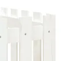 Lit surélevé de jardin design de clôture 200x50x50cm pin massif