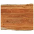 Dessus de table 90x80x3,8 cm rectangulaire bois massif d'acacia
