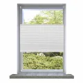 Store plissé 70x125 cm Blanc