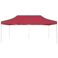 Tente de réception pliable Aluminium 6x3 m Bordeaux