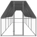 Poulailler d'extérieur 2x10x2 m Acier galvanisé