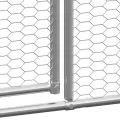 Poulailler d'extérieur 2x10x2 m Acier galvanisé
