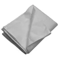 Bâche 260 g/m² 4x4 m Gris PEHD