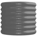 Lit surélevé de jardin Acier enduit de poudre 224x40x36 cm gris