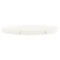 Dessus de table rond blanc Ø50x3 cm bois de pin massif