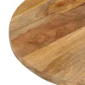 Dessus de table 100x40x3,8 cm ovale bois massif de manguier