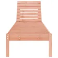 Chaise longue 199,5x60x74 cm bois massif de douglas