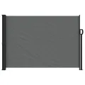 Auvent latéral rétractable anthracite 140x500 cm