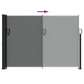 Auvent latéral rétractable anthracite 140x500 cm