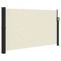 Auvent latéral rétractable crème 120x500 cm