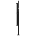 Auvent latéral rétractable anthracite 140x600 cm
