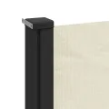 Auvent latéral rétractable crème 220x500 cm