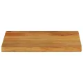 Dessus de table à bord vivant 40x30x2,5 cm bois massif manguier