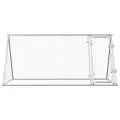 Cage pour poules argenté 200x105x91 cm acier galvanisé