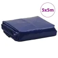 Bâche bleu 5x5 m 600 g/m²