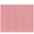 Tissu de remplacement pour auvent rayures rouges et blanches