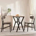 Pieds de table à manger cadre en Y 60x40x73 cm acier