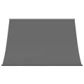 Auvent rétractable anthracite 250x150 m tissu et acier