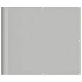 Écran de balcon gris clair 90x300 cm 100% polyester oxford