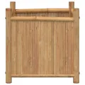 Jardinière 50x50x50 cm bambou