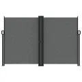 Auvent latéral rétractable anthracite 160x1200 cm